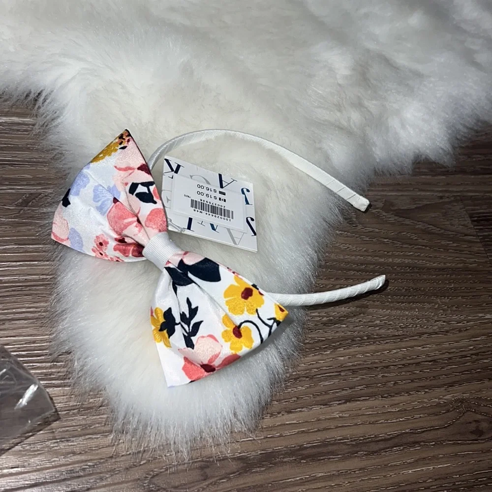 Janie and jack floral headband
